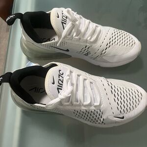 Nike Air Max 270 White Black Men's Shoes